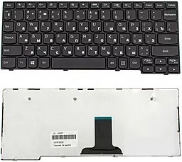 Клавіатура для ноутбуку Lenovo IdeaPad E10-30 series  чорна