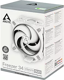 Система охлаждения Arctic Freezer 34 eSports DUO Grey/White (ACFRE00074A) - миниатюра 8