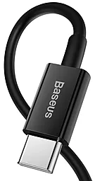 Кабель USB PD Baseus Superior 20W 2M USB Type-C - Lightning Cable Black (CATLYS-C01) - миниатюра 3