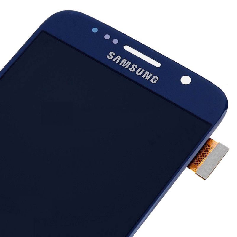 Дисплей Samsung Galaxy S6 G920 з тачскріном, оригінал, Blue Topaz / зображення №3