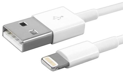 USB Кабель Apple iPhone Lightning to USB 2.0 (MD818) Всі версії iOS! White / зображення №6