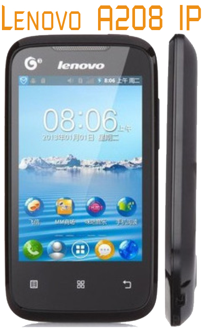 Lenovo A208 IdeaPhone