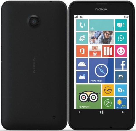 Дисплей Nokia Lumia 630, 635, 636, 638 + Touchscreen with frame (original) Black / зображення №1